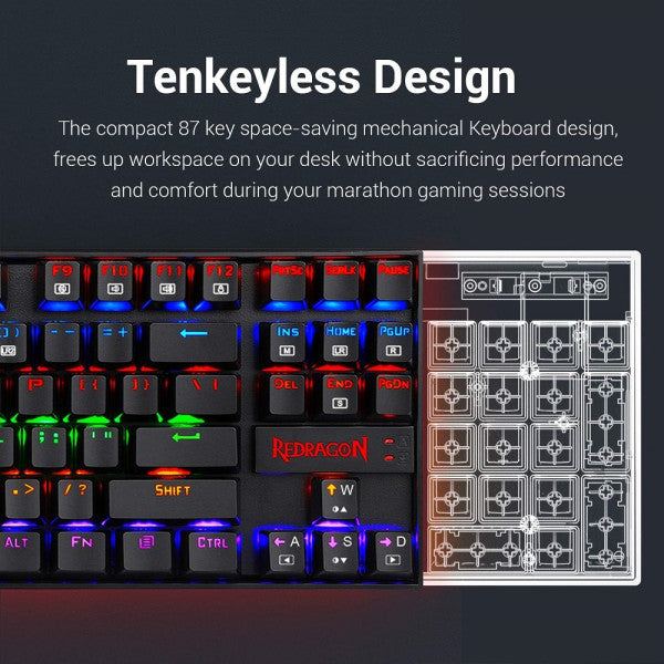 Redragon K552 TKL RGB (Outemu Red Switches) Redragon K552 TKL RGB (Outemu Red Switches)